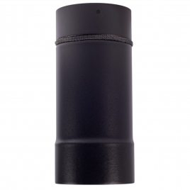 Matte black vitrified slide tube (up to +33cm)