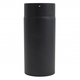 Conduit de Raccordement Émaillé (Noir Mat, 50 cm)