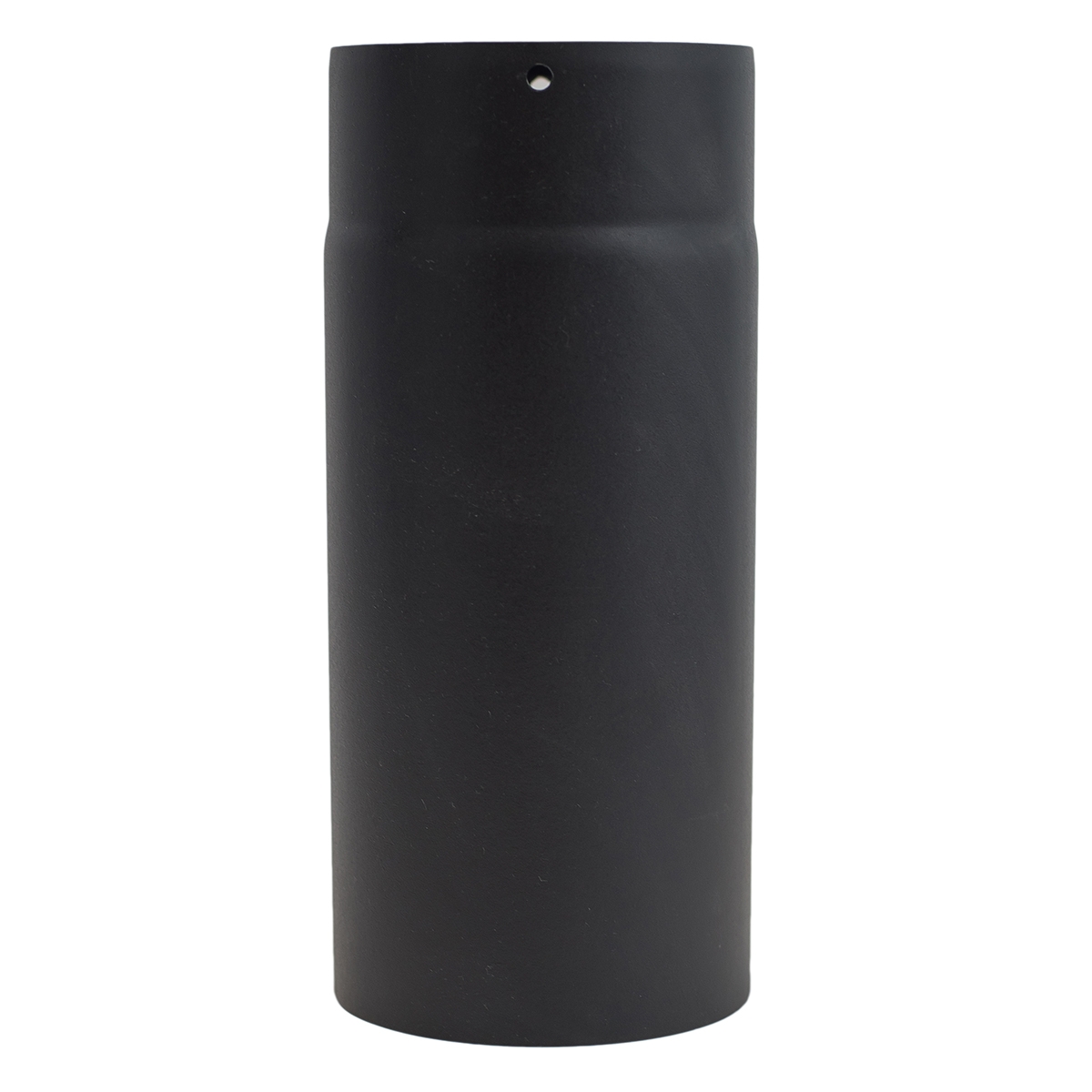 Tubo vitrificado preto mate de 50cm