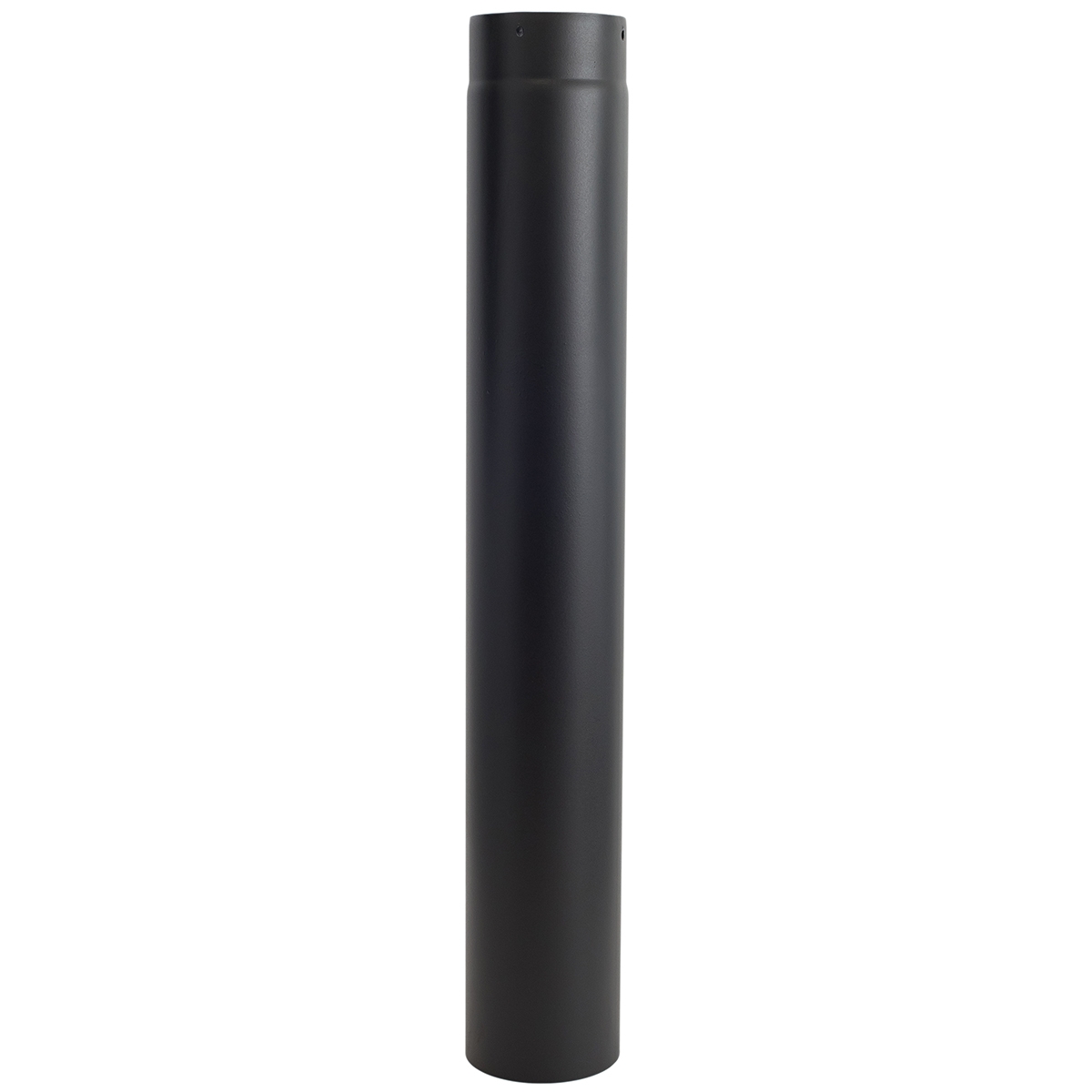 100cm matte black vitrified tube