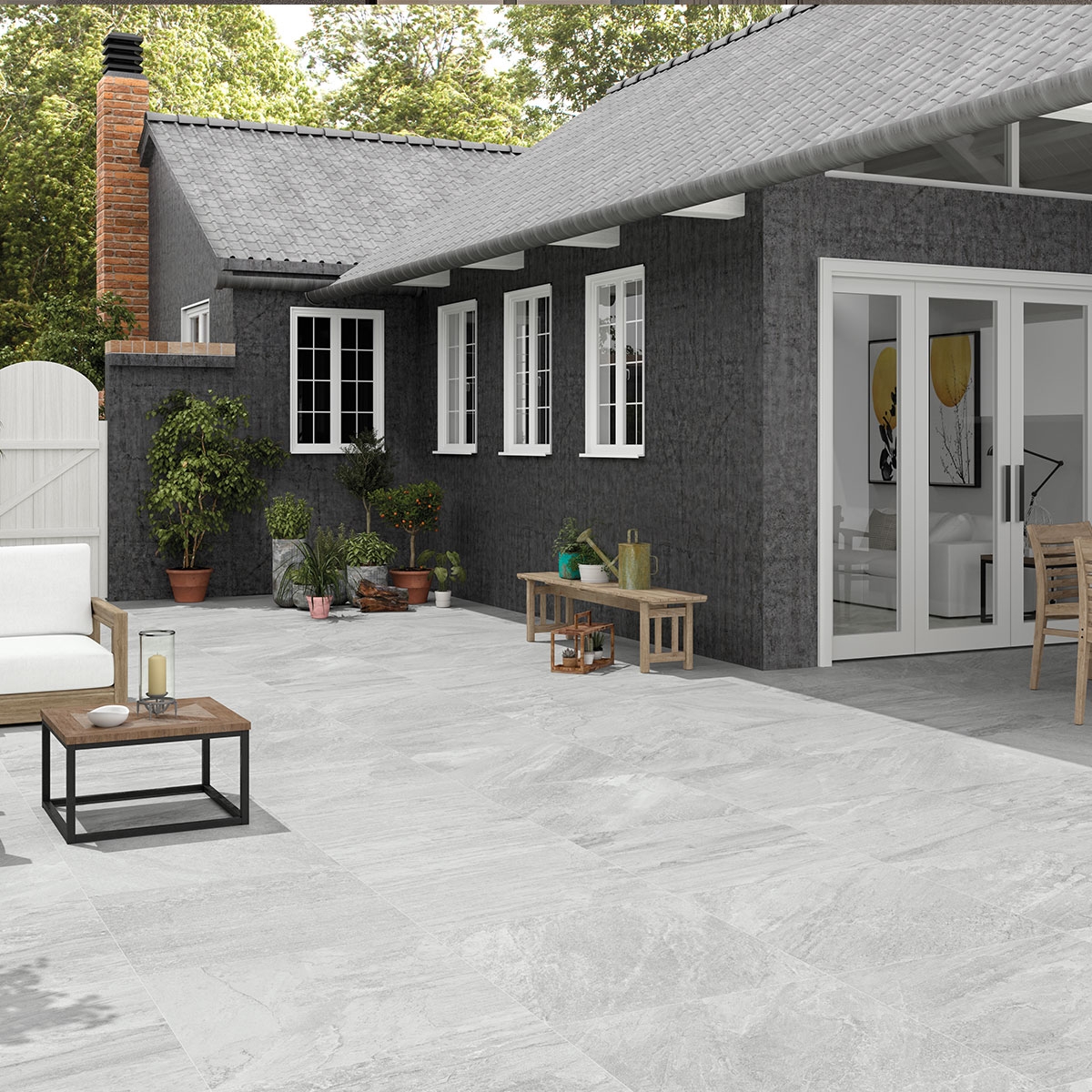 Icaria Branco 60x60 20mm (caixa 0,70 m2)