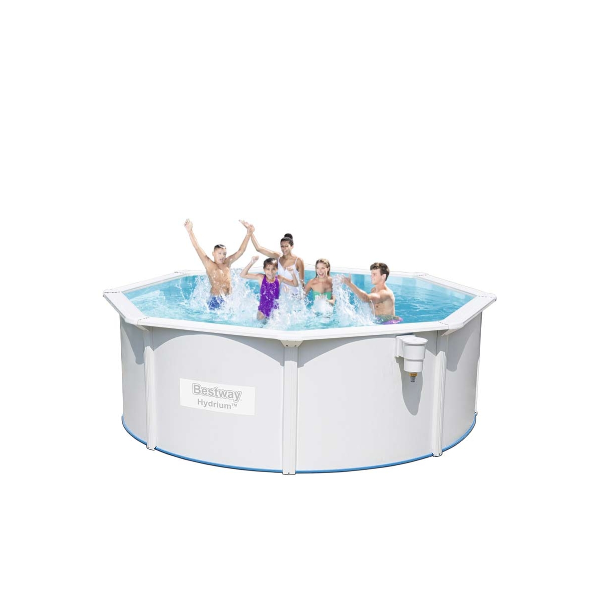 Hydrium Bestway piscine en acier Ø 360 x 120 cm - Piscines et jardin Bestway