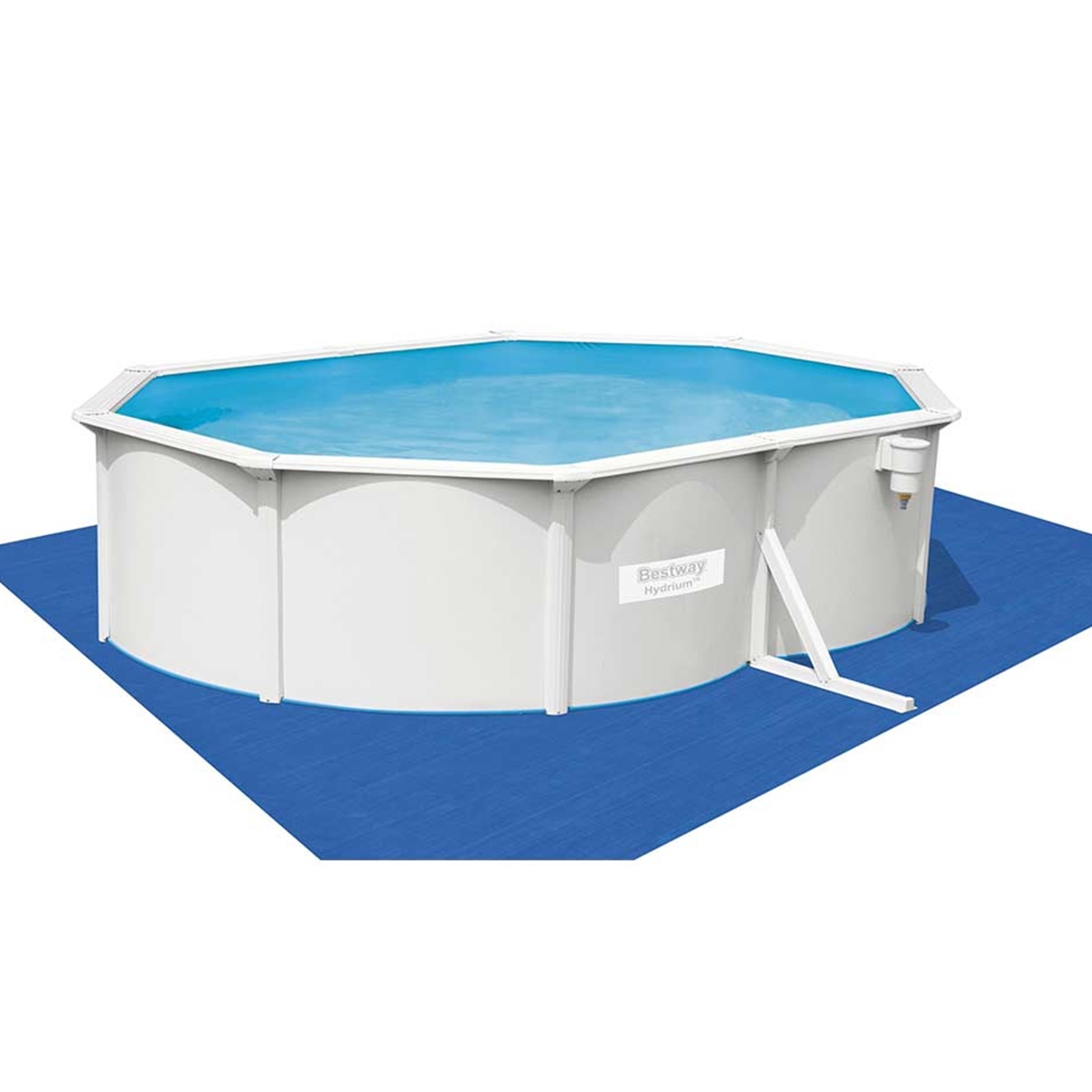 Piscinas e jardim Bestway - Bestway Hydrium piscina oval em aço Ø 500 x 360 x 120 cm