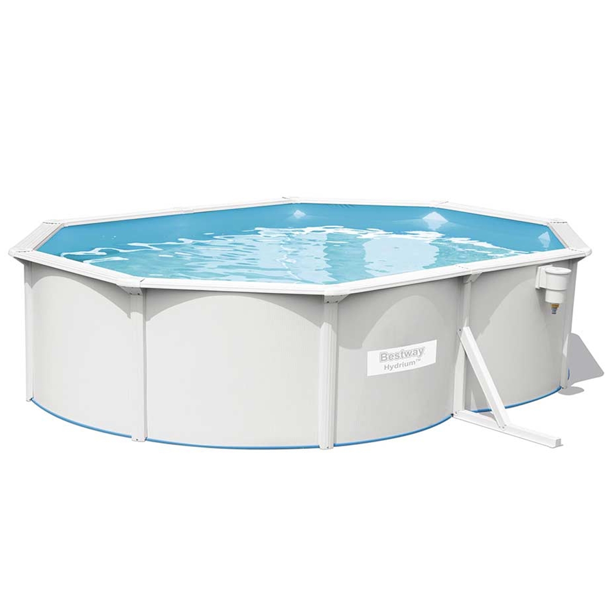 Piscina de aço hidrium Bestway oval Ø 500 x 360 x 120 cm - Bestway