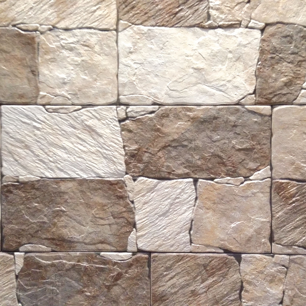 Revestimiento imitación piedra - Mijares - Cárpatos Mix 26,3x47,5 cm (caja de 1,00 m2)