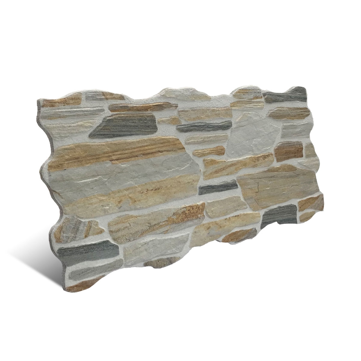 Stone imitation coating - Mijares - Jaca Cream 26.3x47.5 cm (box of 0.93 m2)