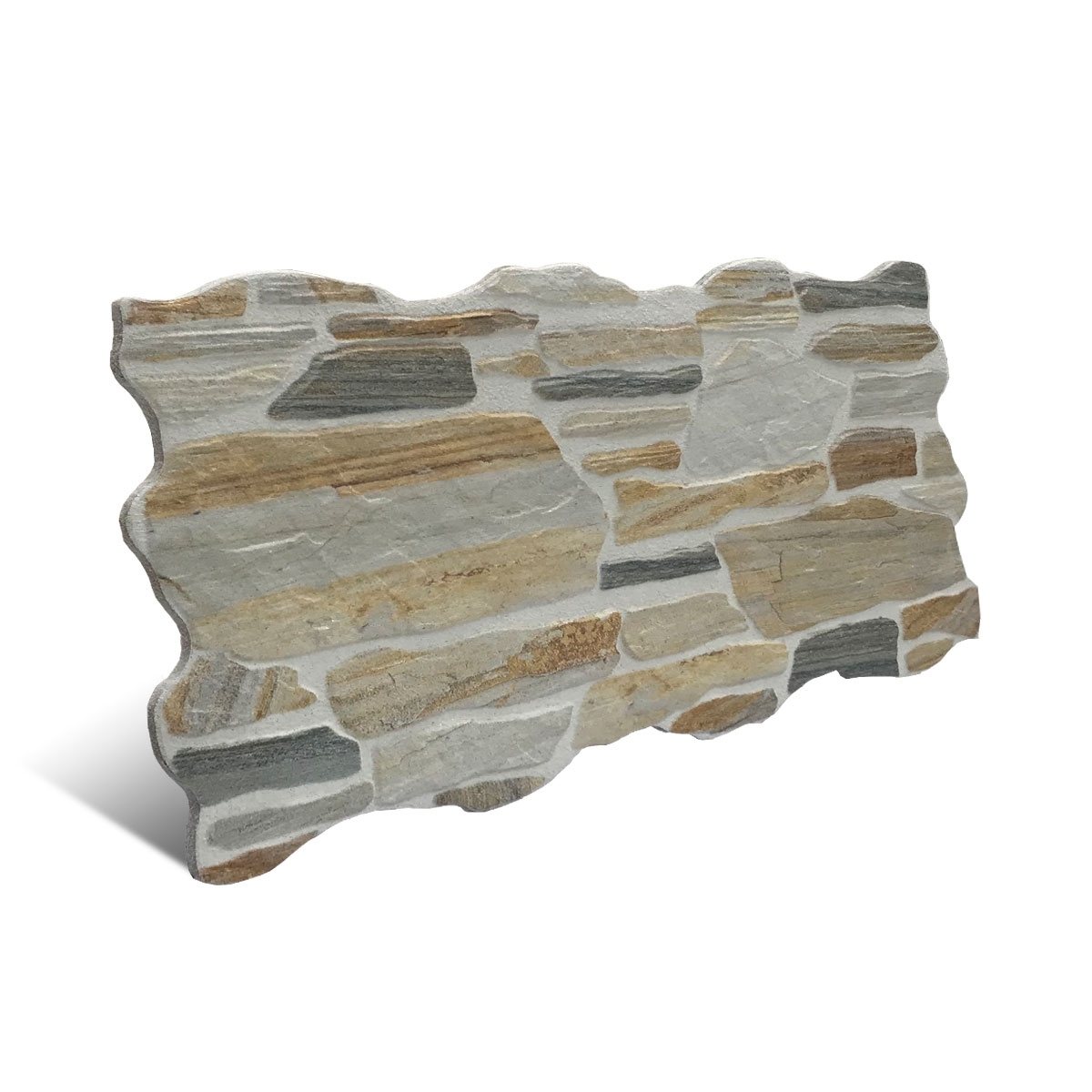 Revestimiento imitación piedra - Mijares - Jaca Crema 26,3x47,5 cm (caja de 0,93 m2)