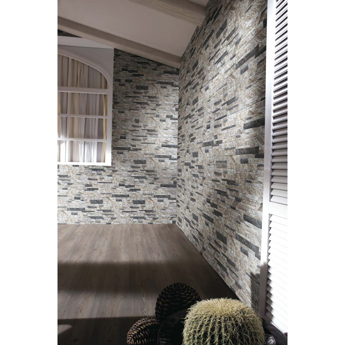 Foto von Memphis Gray 15x45 cm (Schachtel mit 1,01 m²)