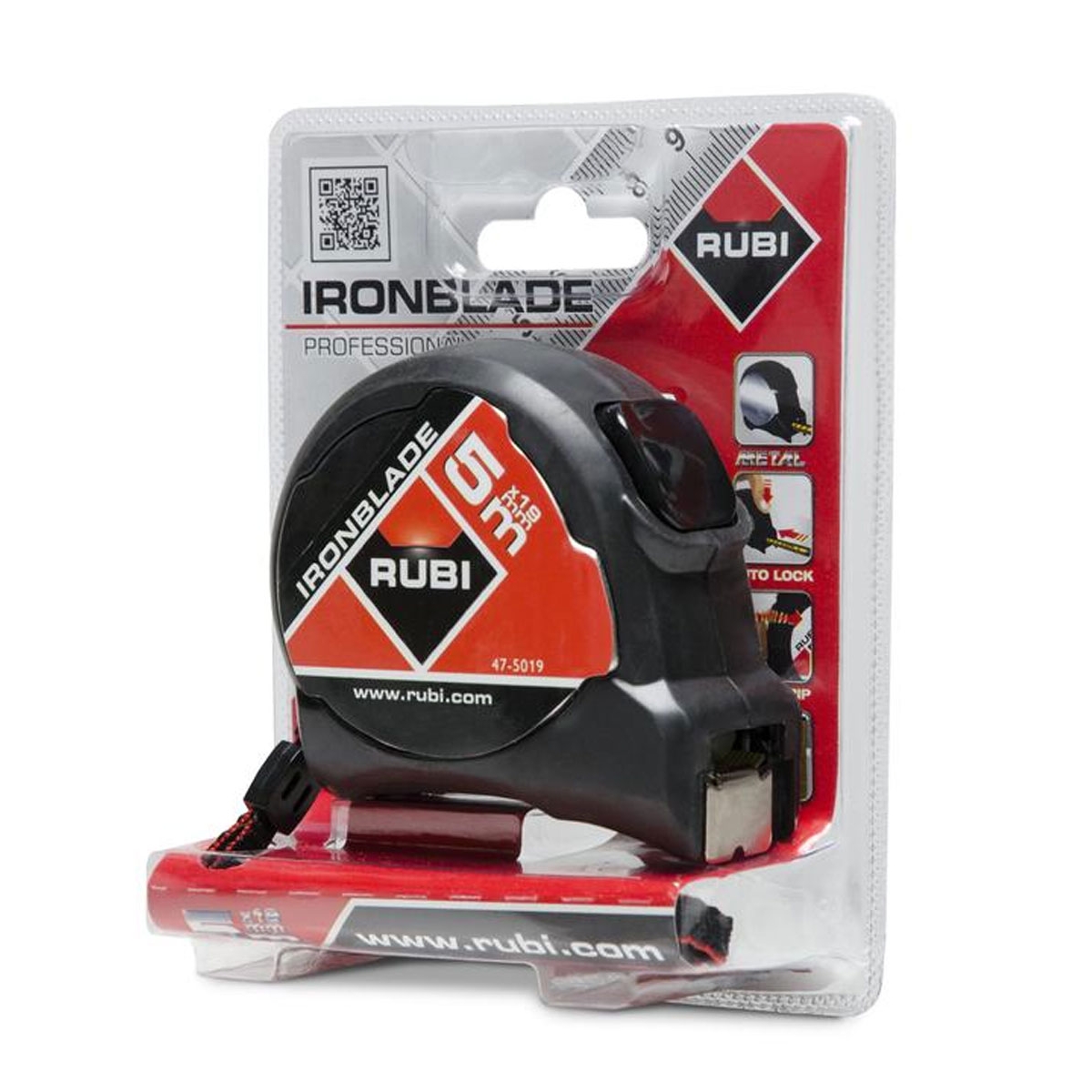 IRONBLADE tape measure 5 m x 19 mm