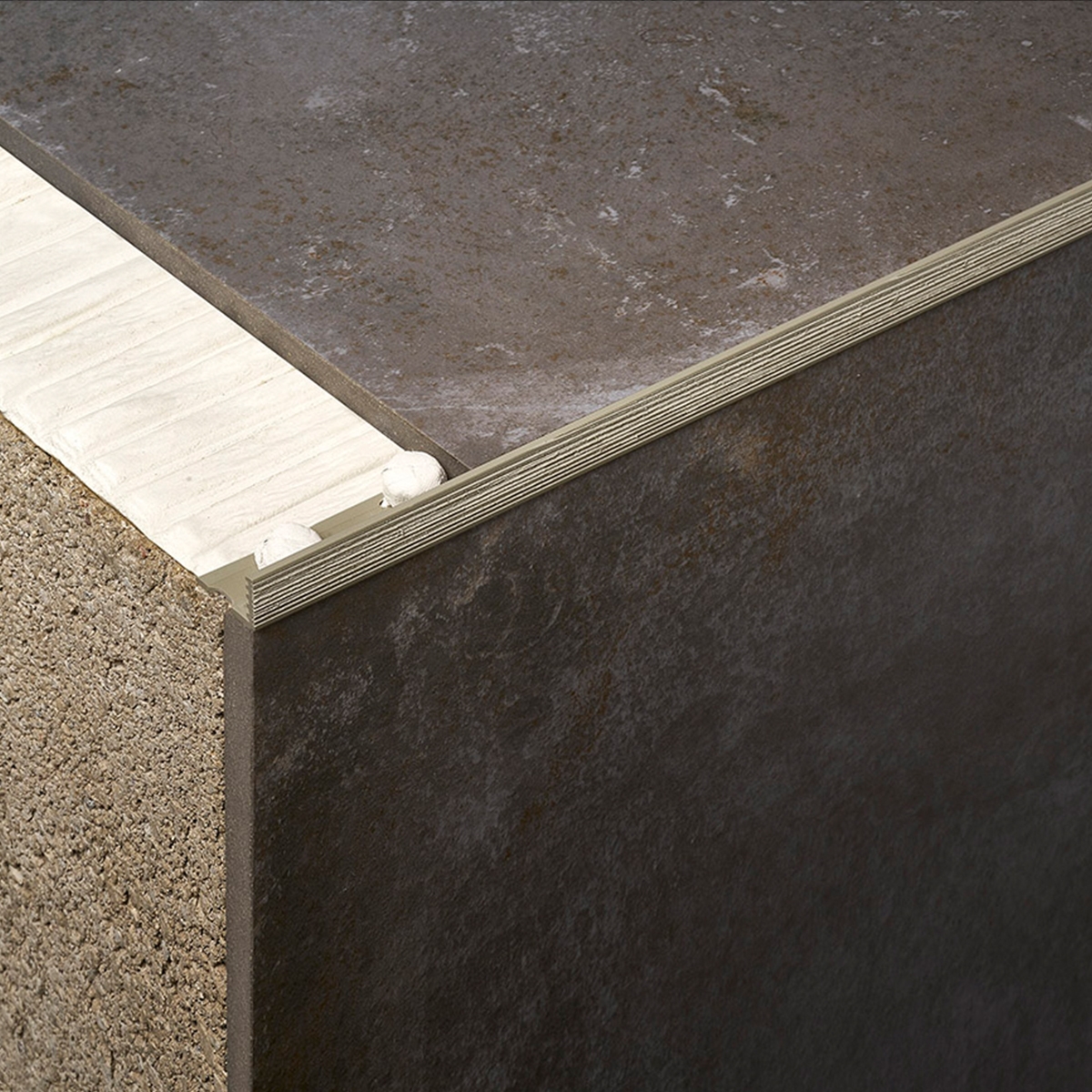 Emac - Integrated universal profile Astra Kombu Almond 12x2500 mm