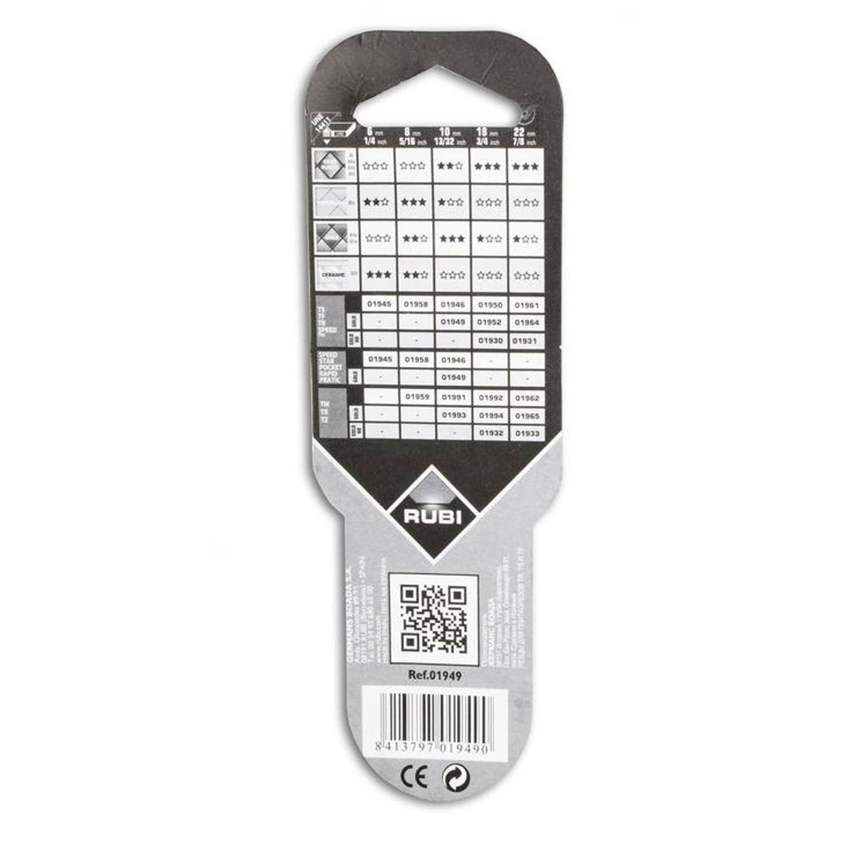 Molette inciseur GOLD de 10 mm de diamètre pour coupeuse manuelle