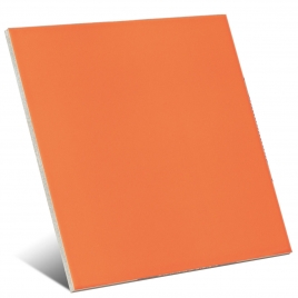 Color naranja mate 20x20 cm (caja 1 m2)