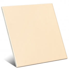 Mattbeige Farbe 20x20 cm (Schachtel 1 m²)