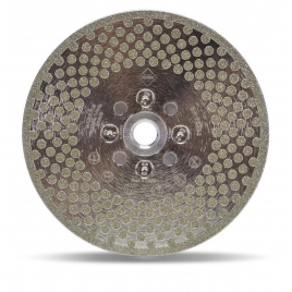 Disco de corte e retificação de diamante ECD 115mm 2 em 1 SUPER PRO