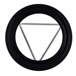 Vitrifizierte Deckenleuchte 80 mm