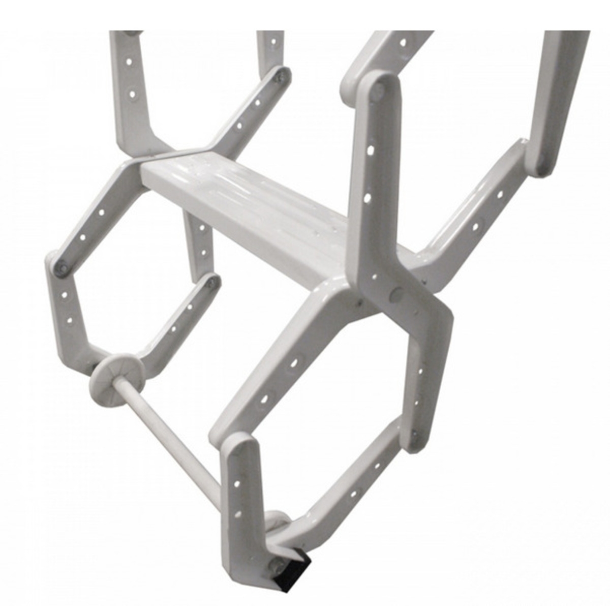 Lackierte Metall-Treppeleiter