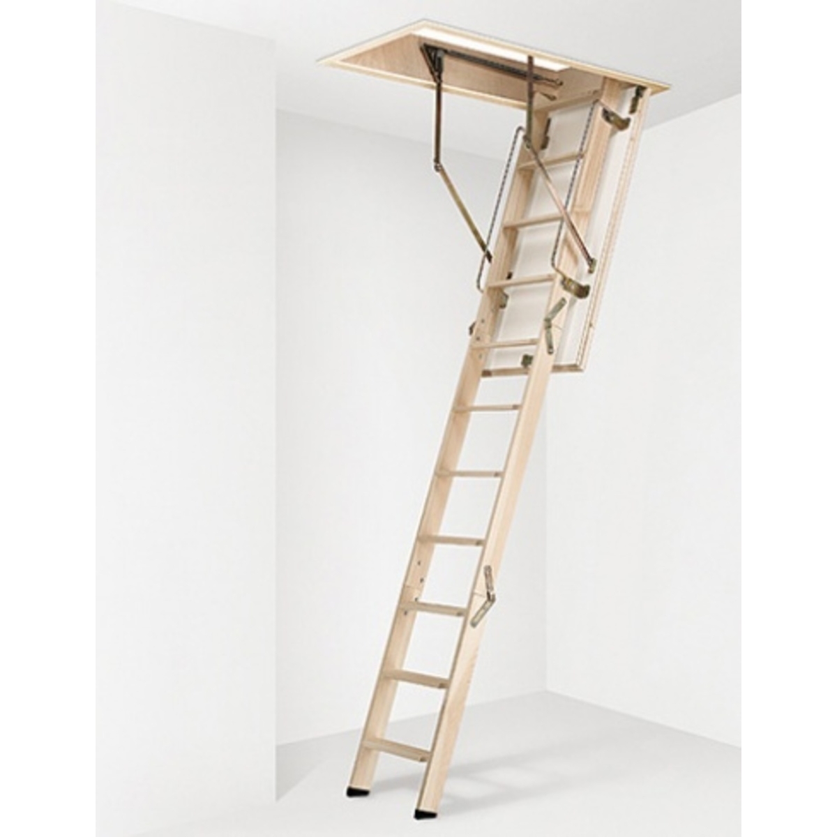 ▷ Comprar Escalera escamoteable de madera Cadet 3 ISO