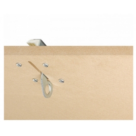 Foto da escada retrátil de metal PK-4