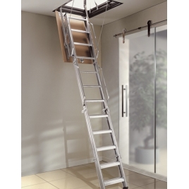 Escalera escamoteable metálica PK-4