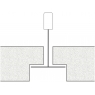 Materiais de construção - Grupo Unamacor - Placa de gesso cartonado "lisa" para teto amovível 60x60 (Caixa 6 unid.)