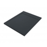 Receveur de douche rectangulaire 100x80 Andromeda Stone Cover Anthracite - McBath