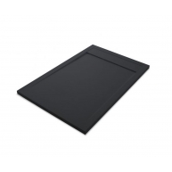 Rectangular shower tray 120x80 Andromeda Stone Cover Graphite - McBath