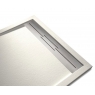 Resin Duschschalen McBath - Rechteckige Duschschale 120x80 Andromeda Stone Cover Nox R1 Beige