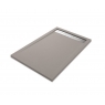 Base de duche retangular 120x80 Andromeda Stone Cover Nox R1 Fango - McBath