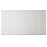 Andromeda Stone Cover Rectangular White 160x80 cm