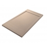 Base de duche retangular 160x80 Andromeda Stone Cover Cappuccino - McBath