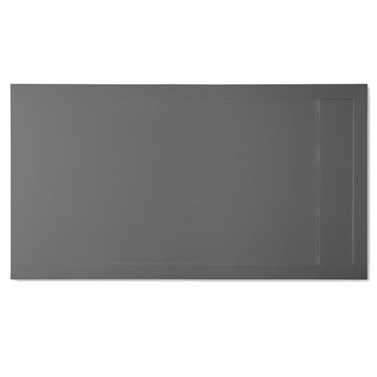 Platos de Ducha de Resina McBath - Plato de ducha rectangular 160x80 Andrómeda Stone Cover Rectangular Cemento