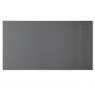 Receveurs de douche en résine McBath - Receveur de douche rectangulaire 160x80 Andromeda Stone Cover Rectangulaire Ciment