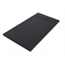 Receveur de douche rectangulaire 160x80 Andromeda Stone Cover Graphite - McBath
