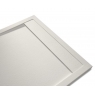 Platos de Ducha de Resina McBath - Plato de ducha rectangular 160x80 Andrómeda Stone Cover Marfil