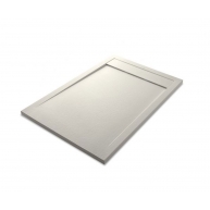 Rectangular Shower Tray 100x80 Andromeda Stone Cover Beige - McBath