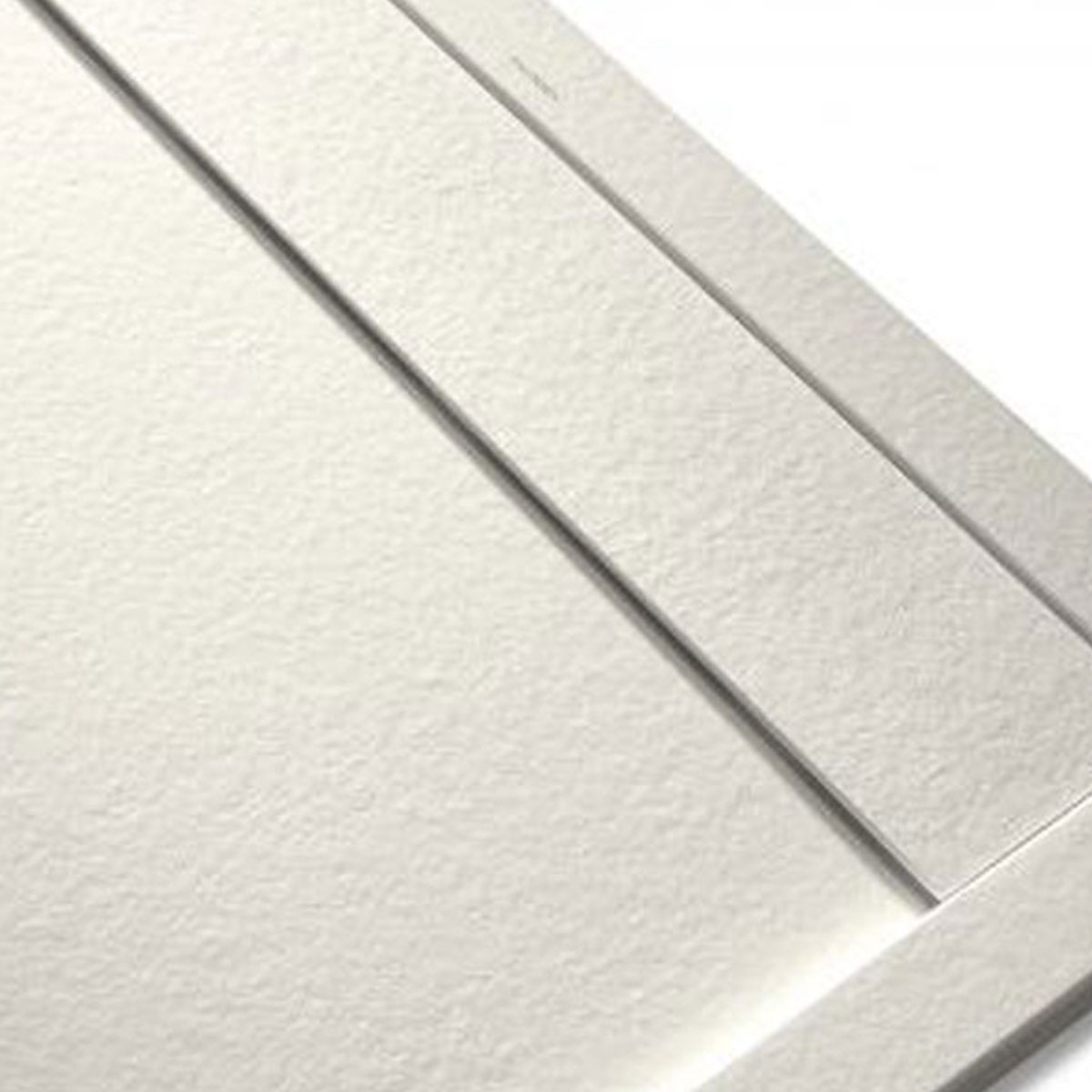 Foto da bandeja de chuveiro retangular 100x80 Andromeda Stone Cover bege