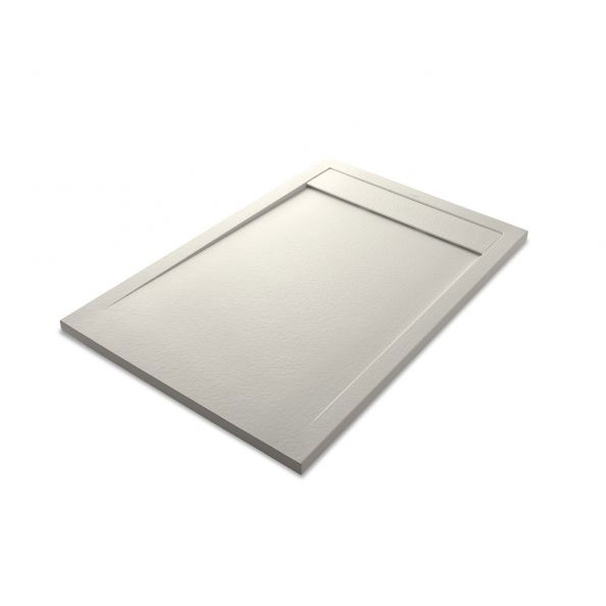 Rectangular Shower Tray 140x80 Andromeda Stone Cover Beige - McBath