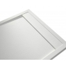 Platos de Ducha de Resina McBath - Plato de ducha rectangular 140x80 Andrómeda Stone Cover Blanco