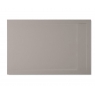 McBath - Resin Shower Tray 140 x 80 cm - Rectangular shower tray 140x80 Andromeda Stone Cover Mud