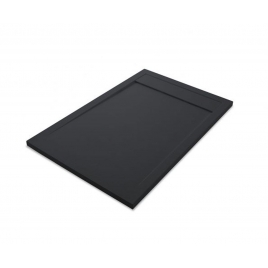 Rechteckige Duschwanne 140x80 Andromeda Stone Cover Graphit