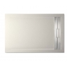 Rectangular shower tray 140x80 Andromeda Stone Cover Nox R1 Beige