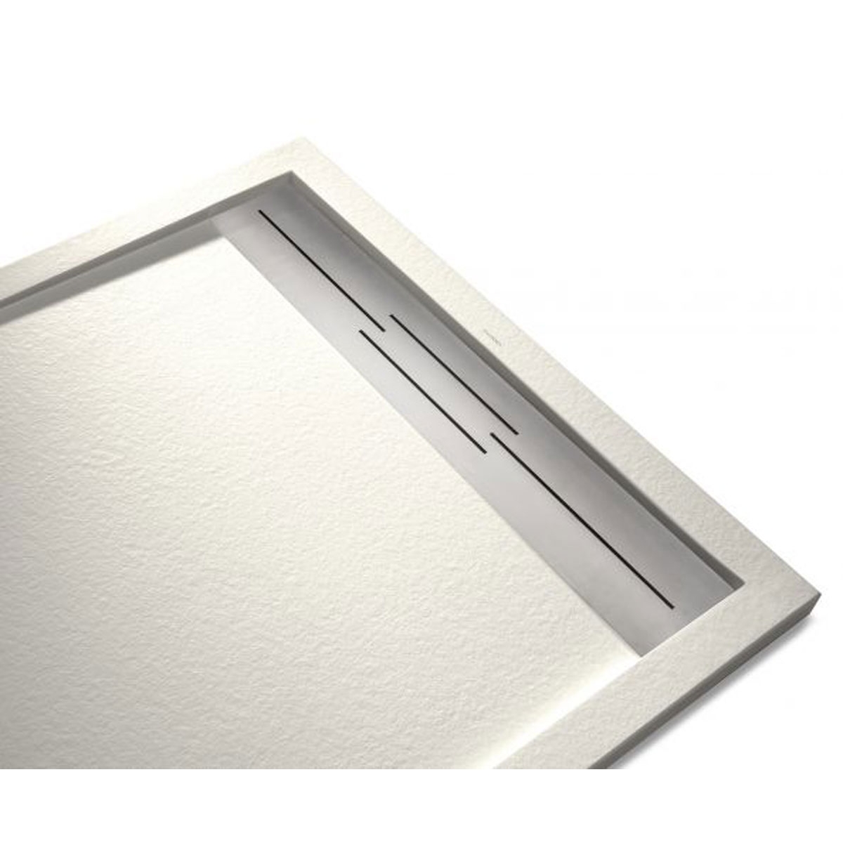 Bases de duche de resina McBath - Base de duche retangular 140x80 Andromeda Stone Cover Nox R1 Bege