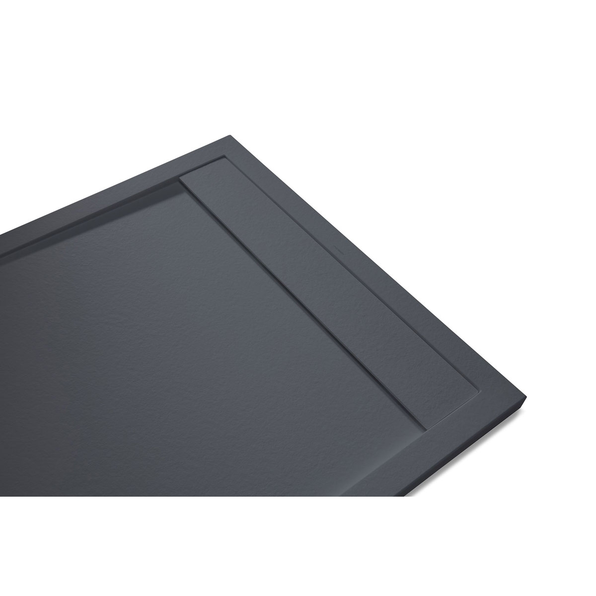 Resin-Duschschalen McBath – Rechteckige Duschwanne 160x80 Andromeda Stone Cover Basalt