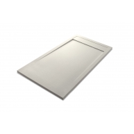 Plato de ducha Rectangular 160x80 Andrómeda Stone Cover Beige - McBath