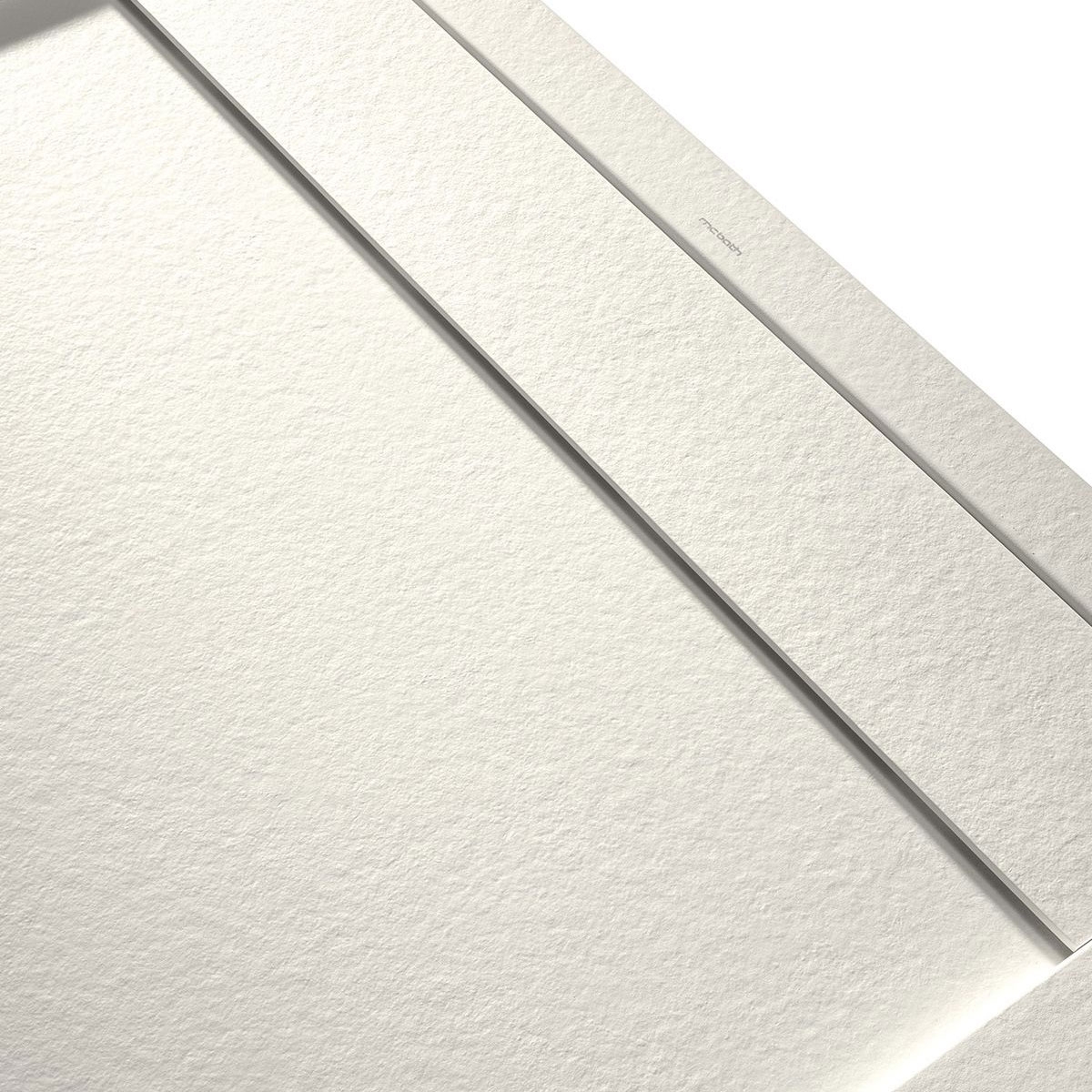 Foto de Plato de ducha Rectangular 160x80 Andrómeda Stone Cover Beige