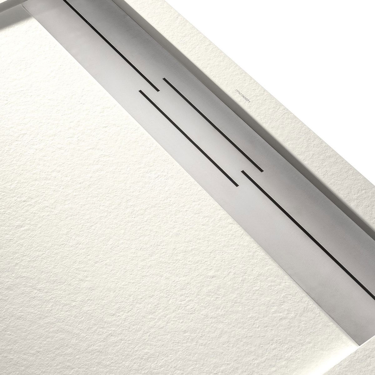 Foto der rechteckigen Duschschale 160x80 Andromeda Stone Cover Nox R1 Beige