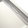 Foto da base de duche retangular 160x80 Andromeda Stone Cover Nox R1 bege