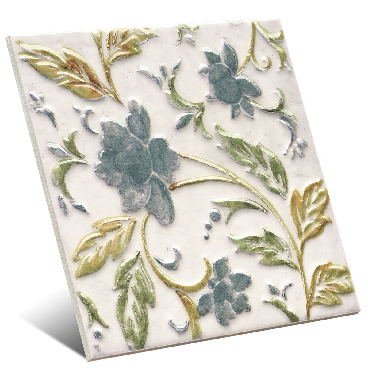 Calábria DECOEBAMBOLA-15X15-B-RELIEF