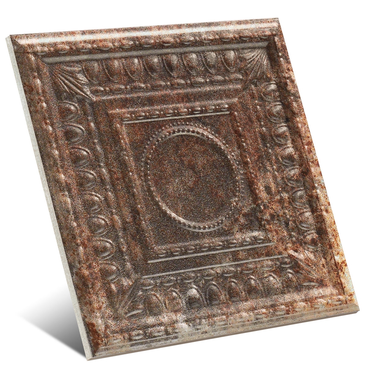 Tuile d’étain RUSTY NERO 20X20-2