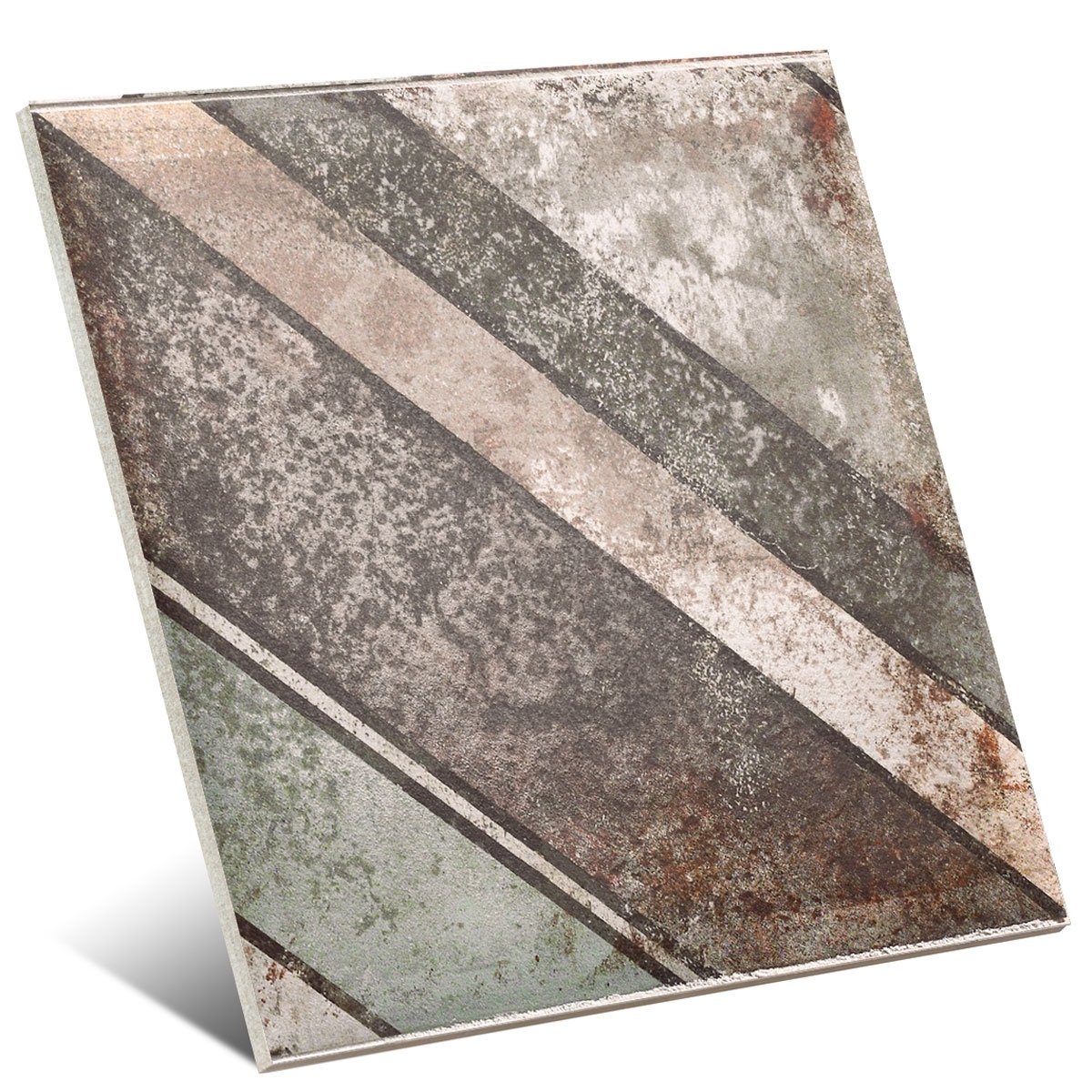 Telha de estanho TIN-TILE DIAGONAL 20X20-2